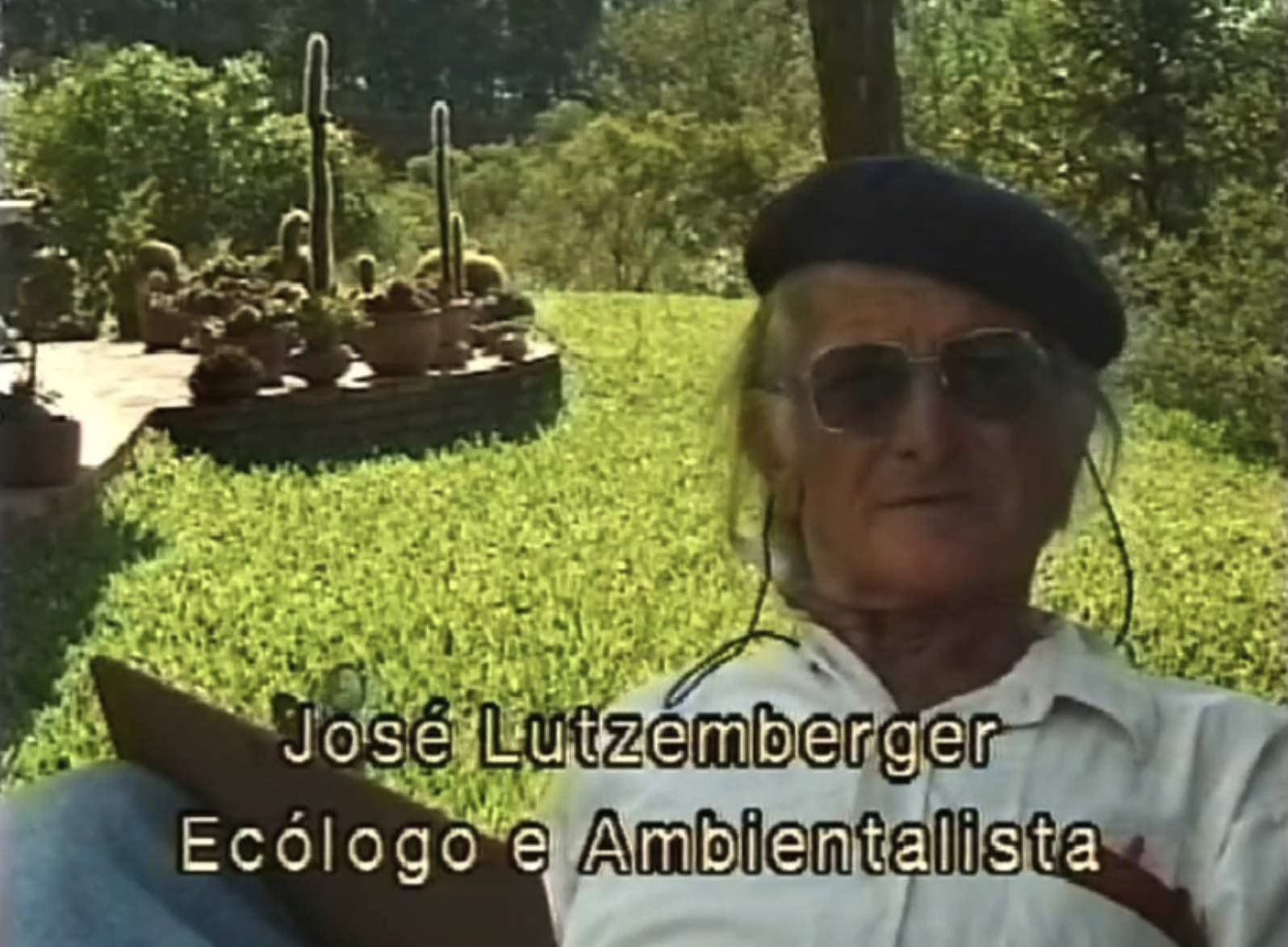 Aulas de Lutzenberger e outros sobre manutenção das árvores urbanas estréiam no Canal Lutz Global